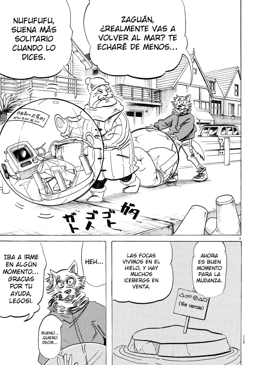 Beastars capítulo 193, página 5