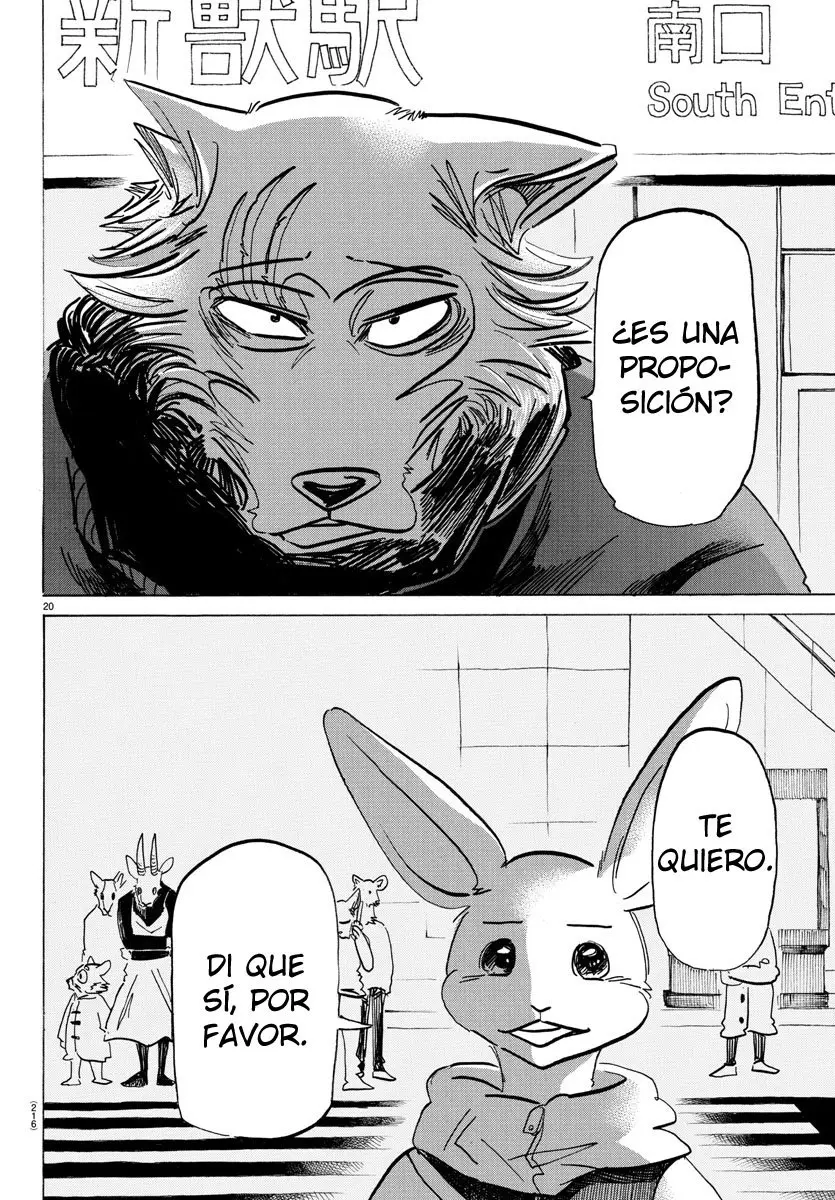 Beastars capítulo 195, página 21