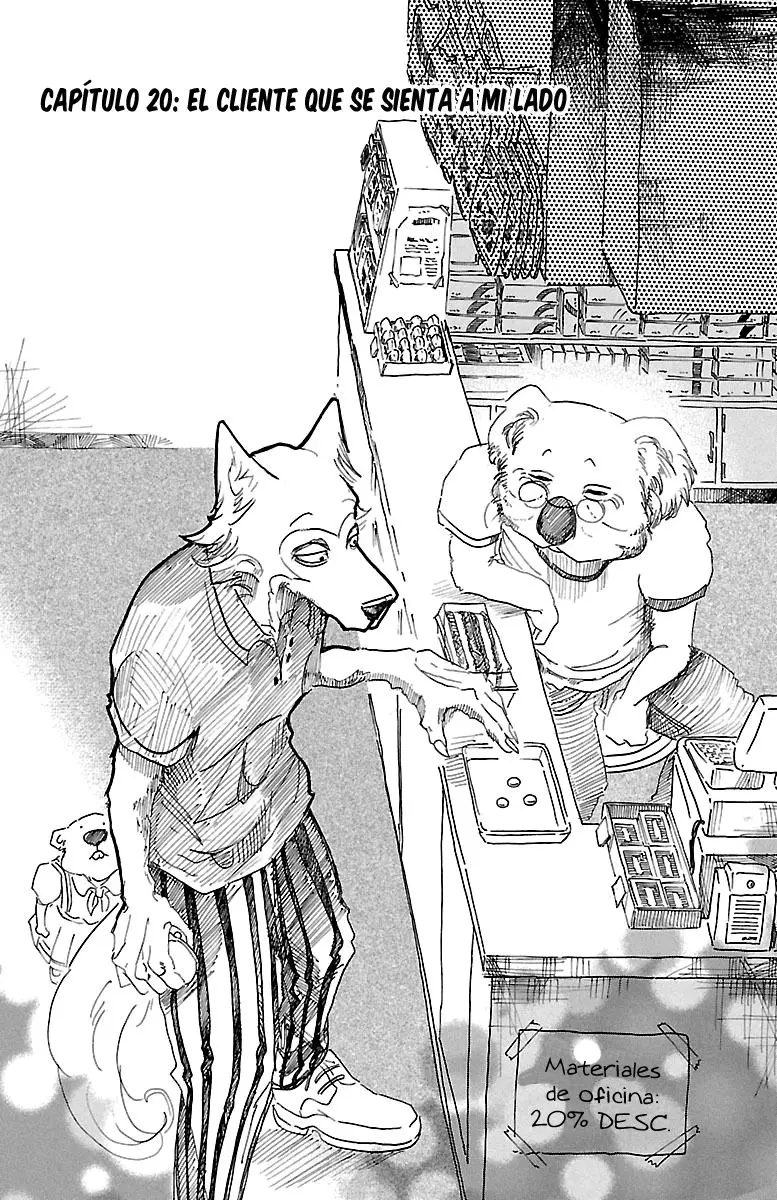 Beastars capítulo 20, página 2
