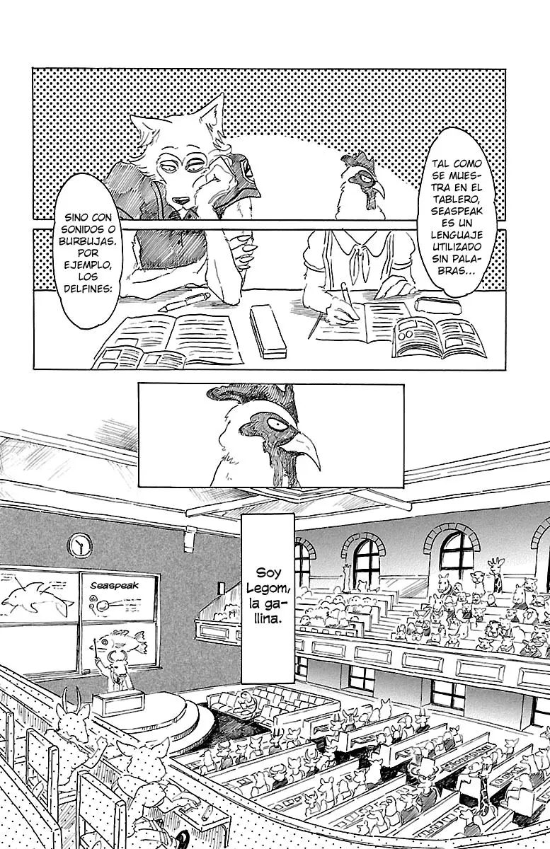 Beastars capítulo 20, página 3
