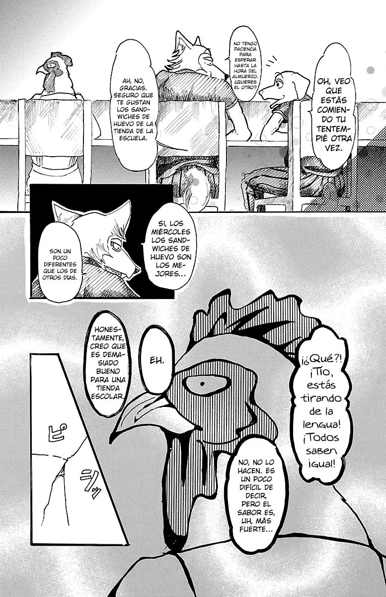 Beastars capítulo 20, página 6