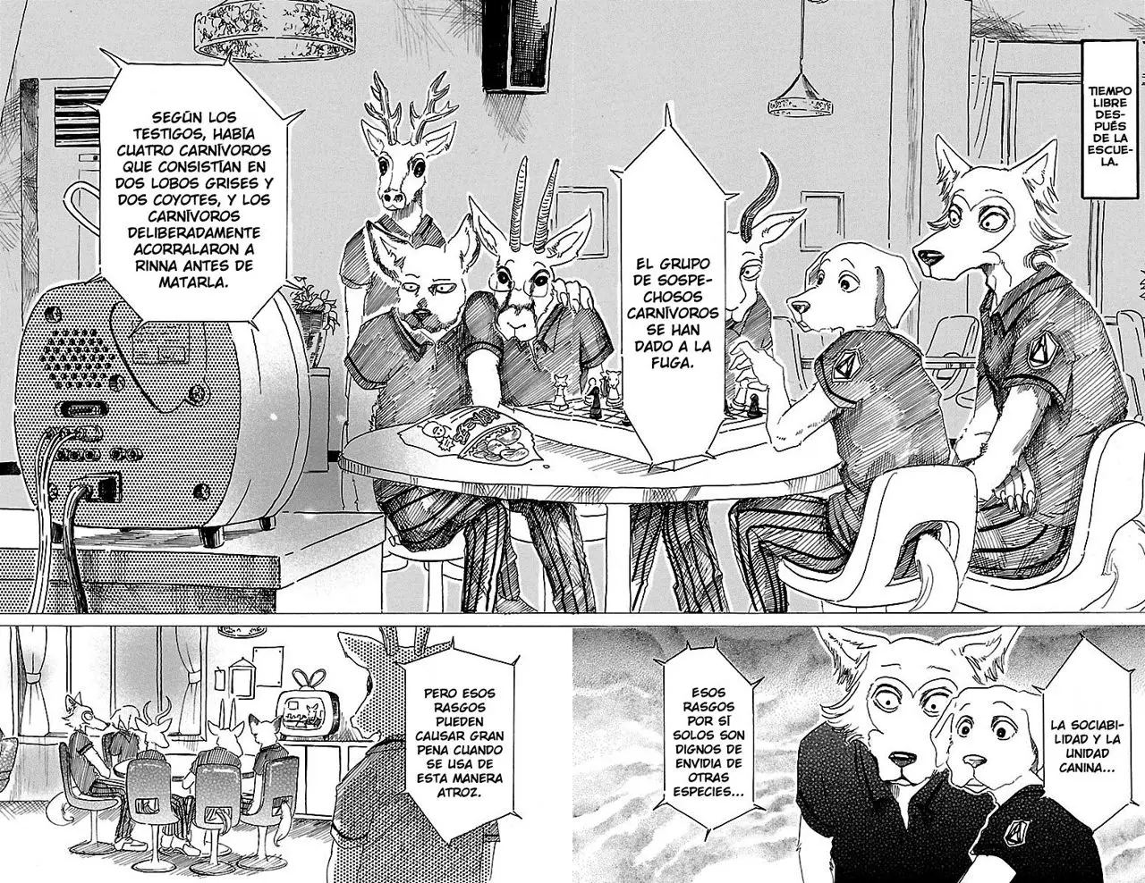 Beastars capítulo 21, página 3