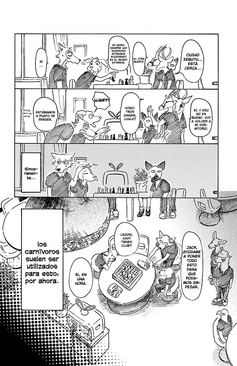 Beastars capítulo 21, página 4