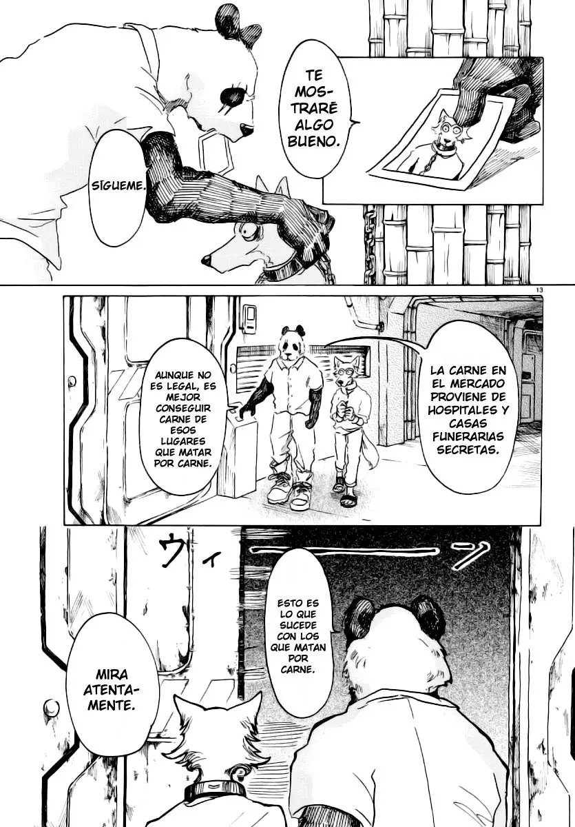 Beastars capítulo 24, página 14