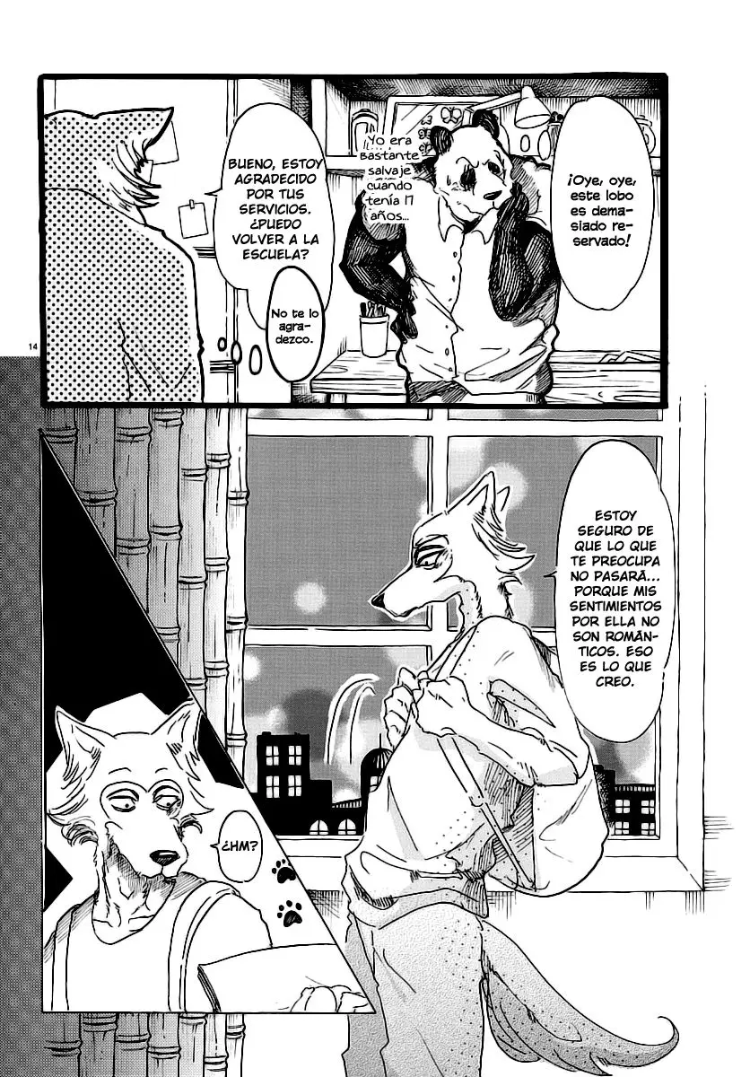Beastars capítulo 25, página 15