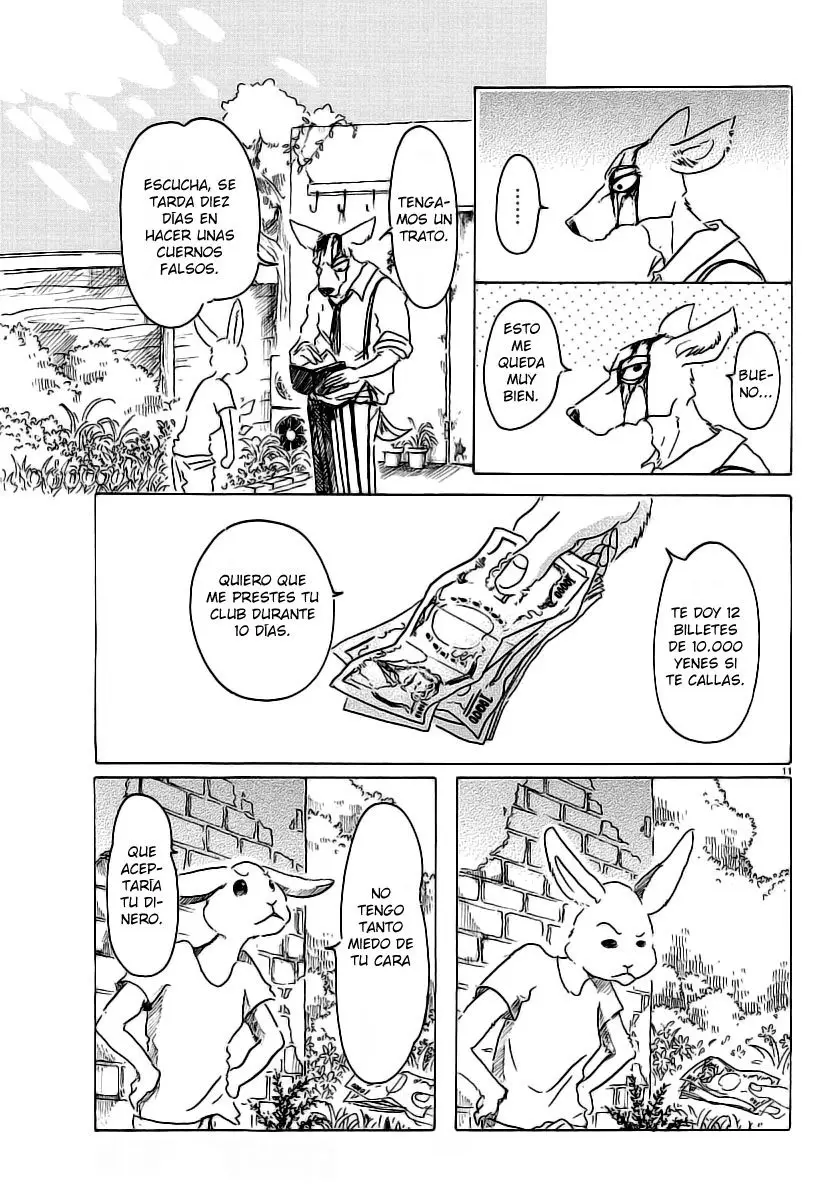 Beastars capítulo 26, página 12