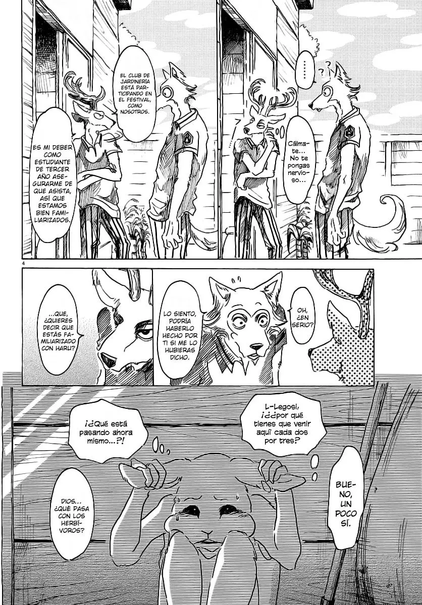Beastars capítulo 27, página 4