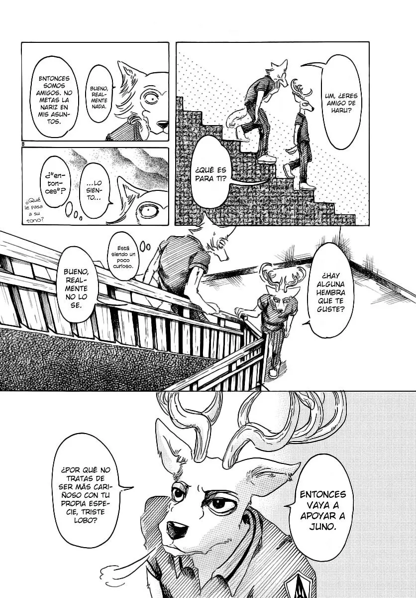 Beastars capítulo 27, página 8