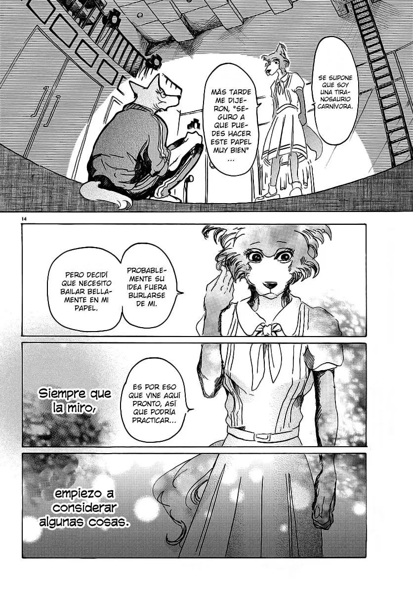 Beastars capítulo 27, página 14