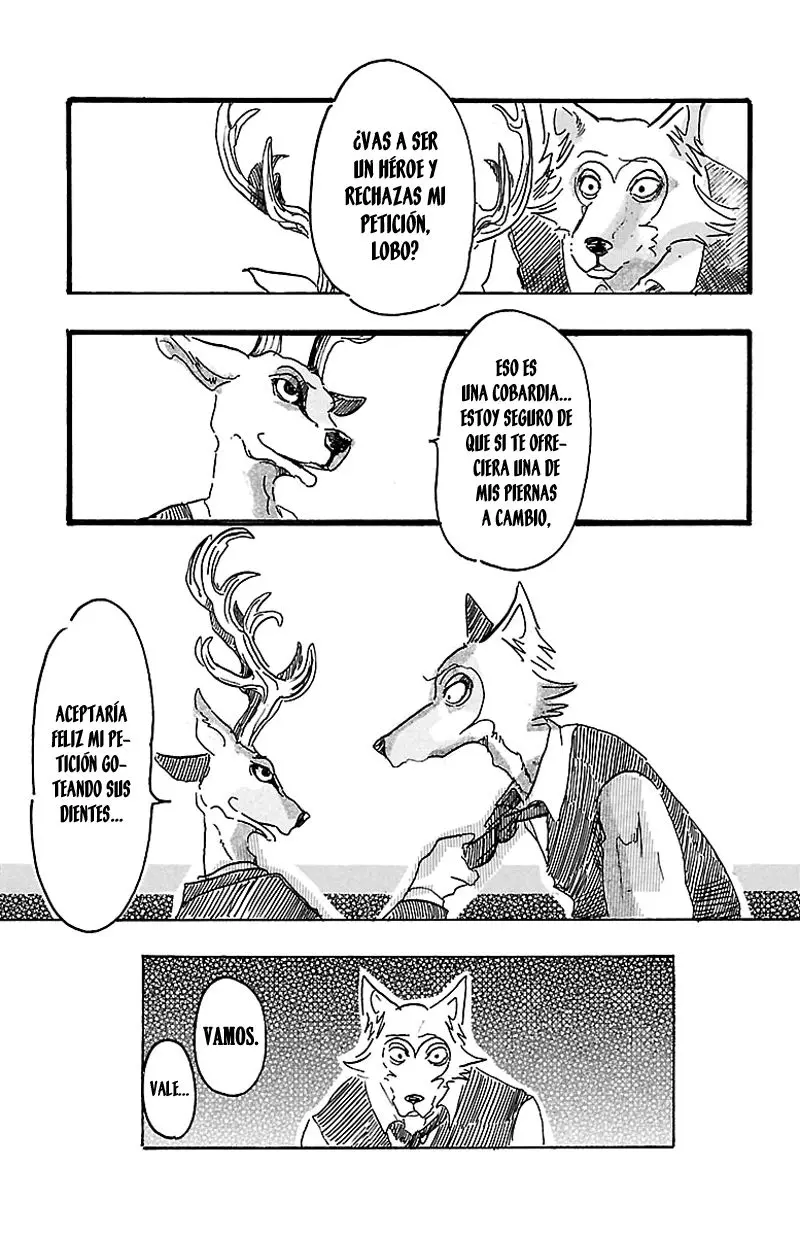 Beastars capítulo 3, página 14