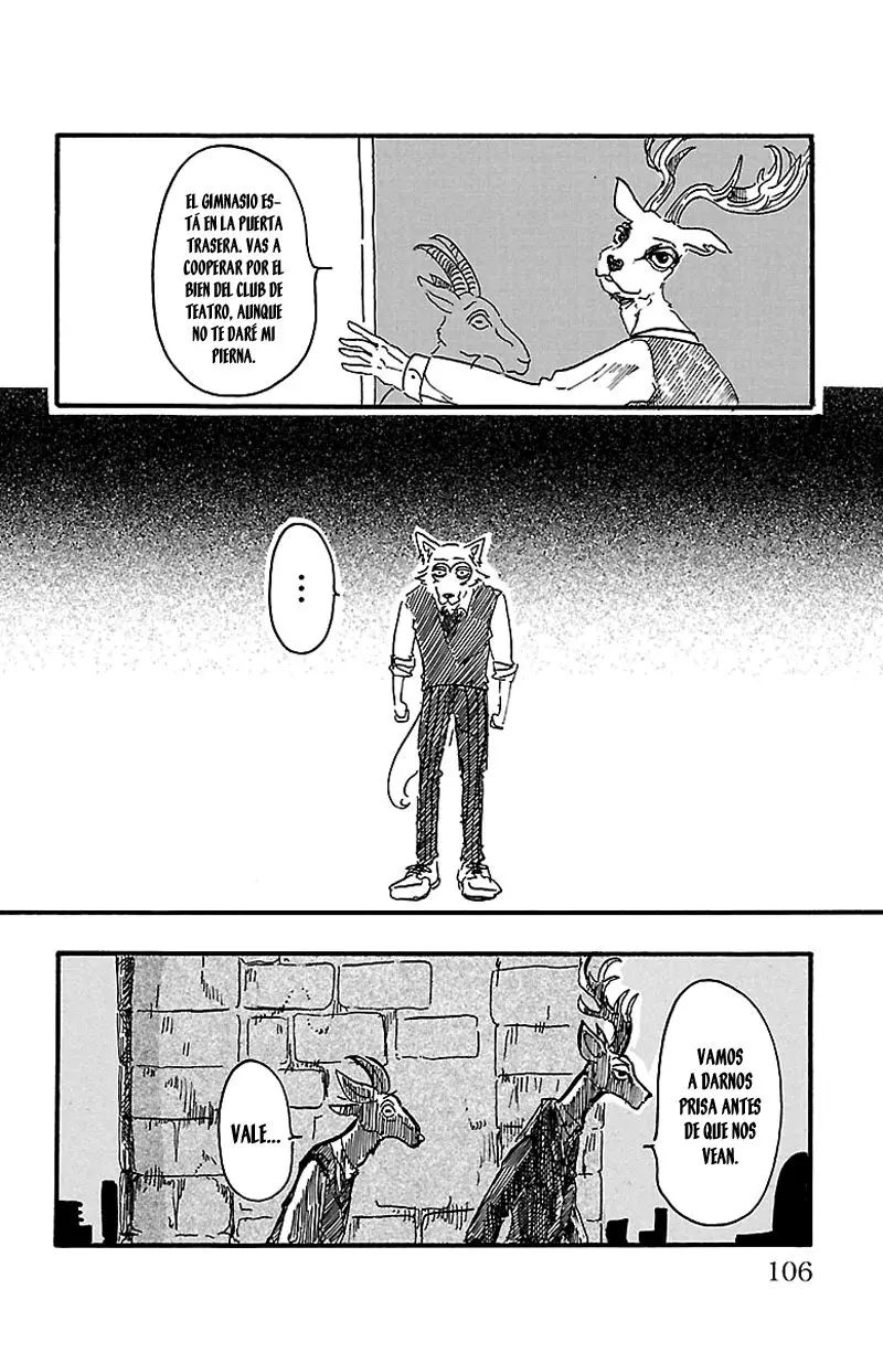 Beastars capítulo 3, página 15
