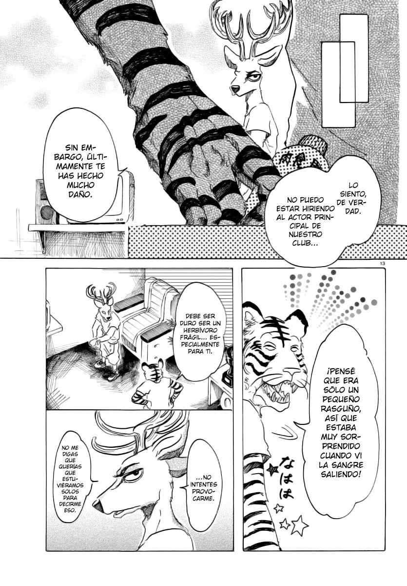 Beastars capítulo 30, página 13