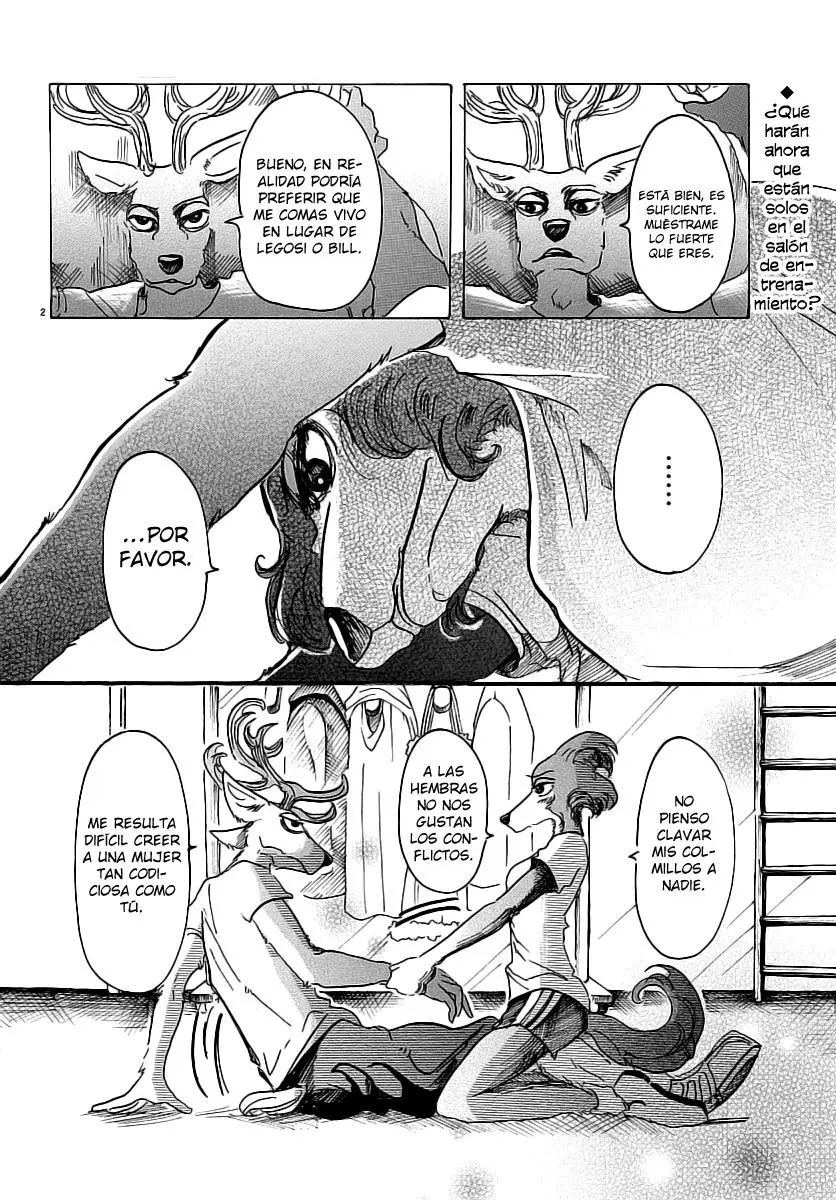 Beastars capítulo 32, página 3