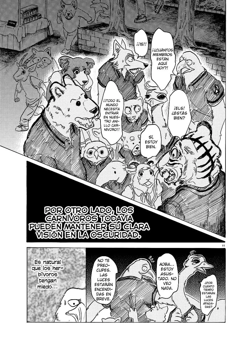 Beastars capítulo 32, página 12