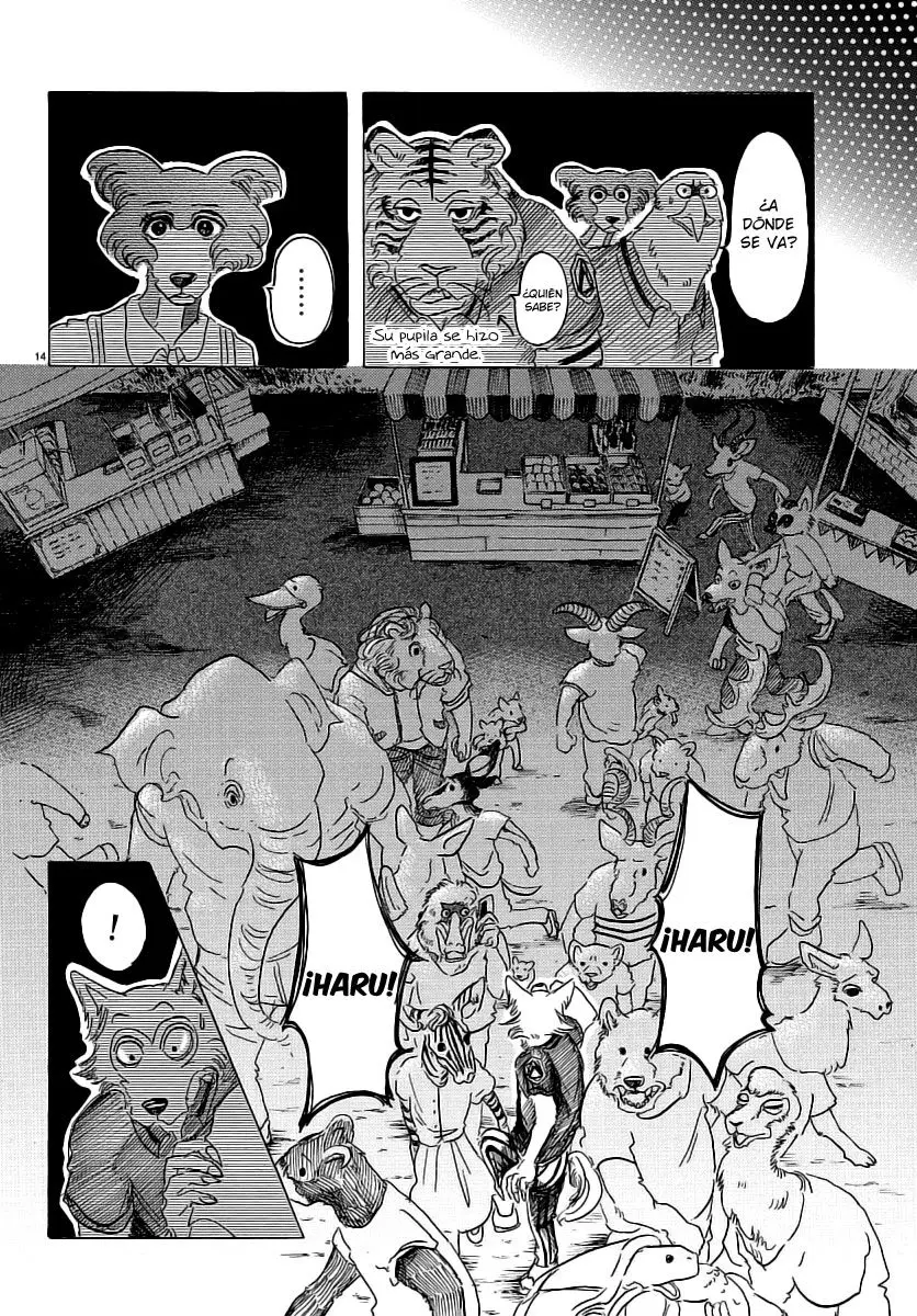 Beastars capítulo 32, página 15