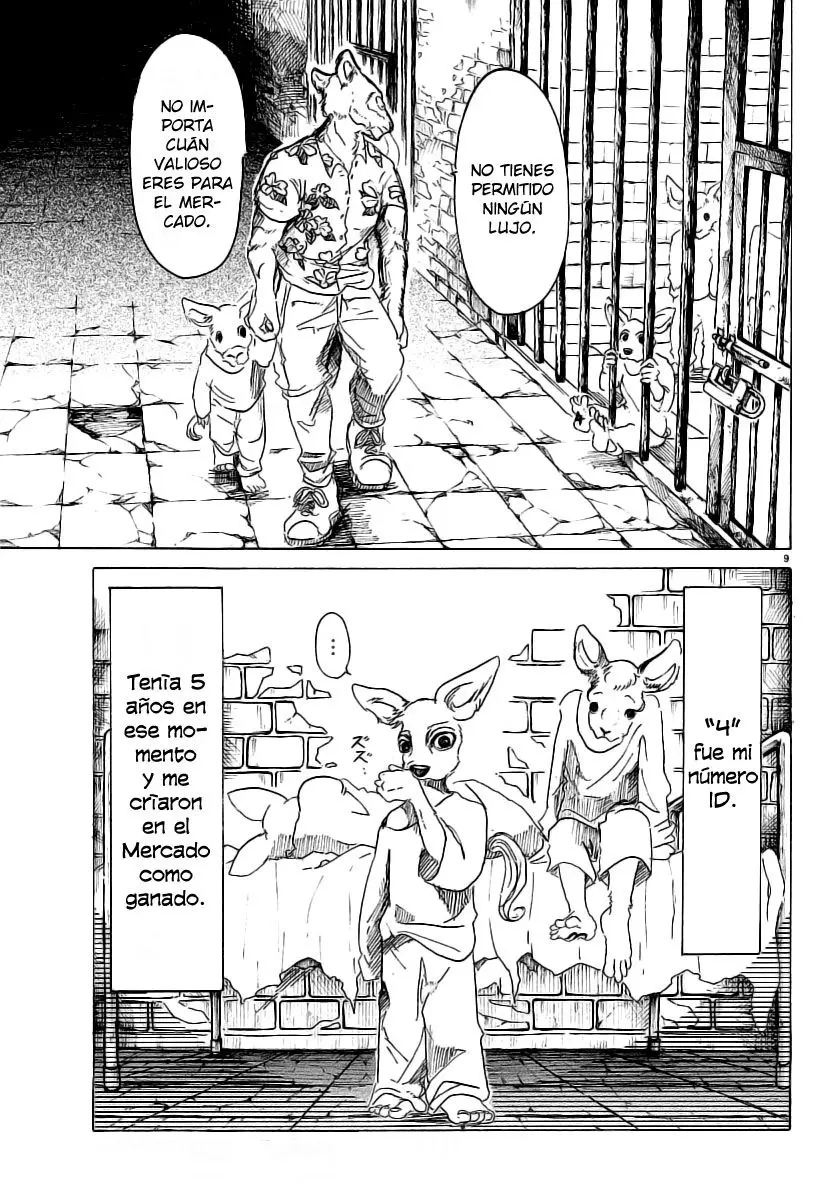 Beastars capítulo 33, página 11