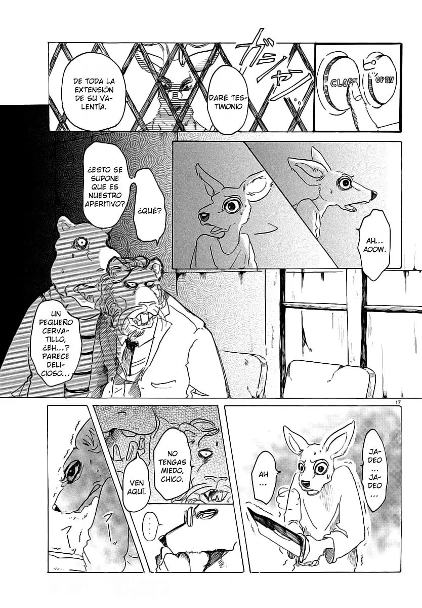 Beastars capítulo 33, página 19