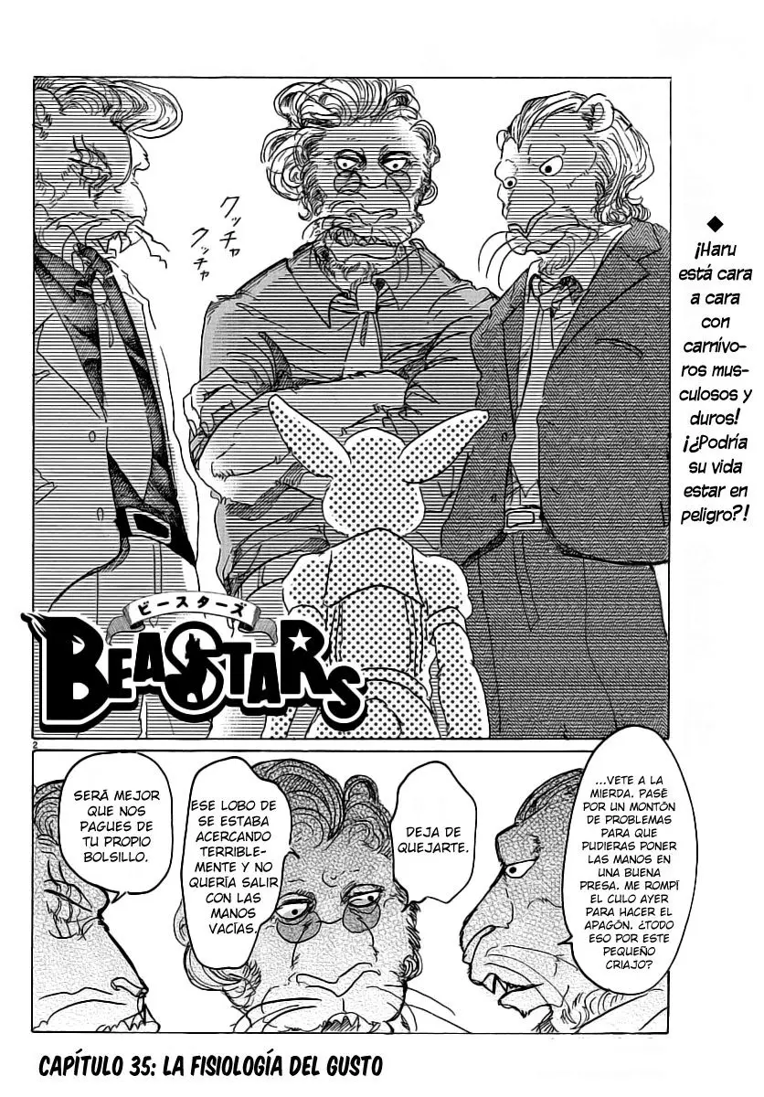 Beastars capítulo 35, página 3