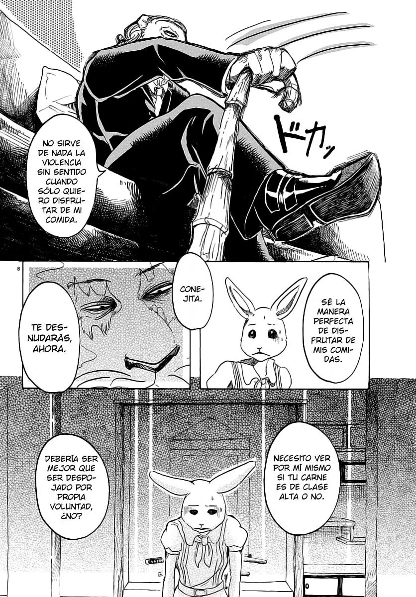 Beastars capítulo 35, página 9