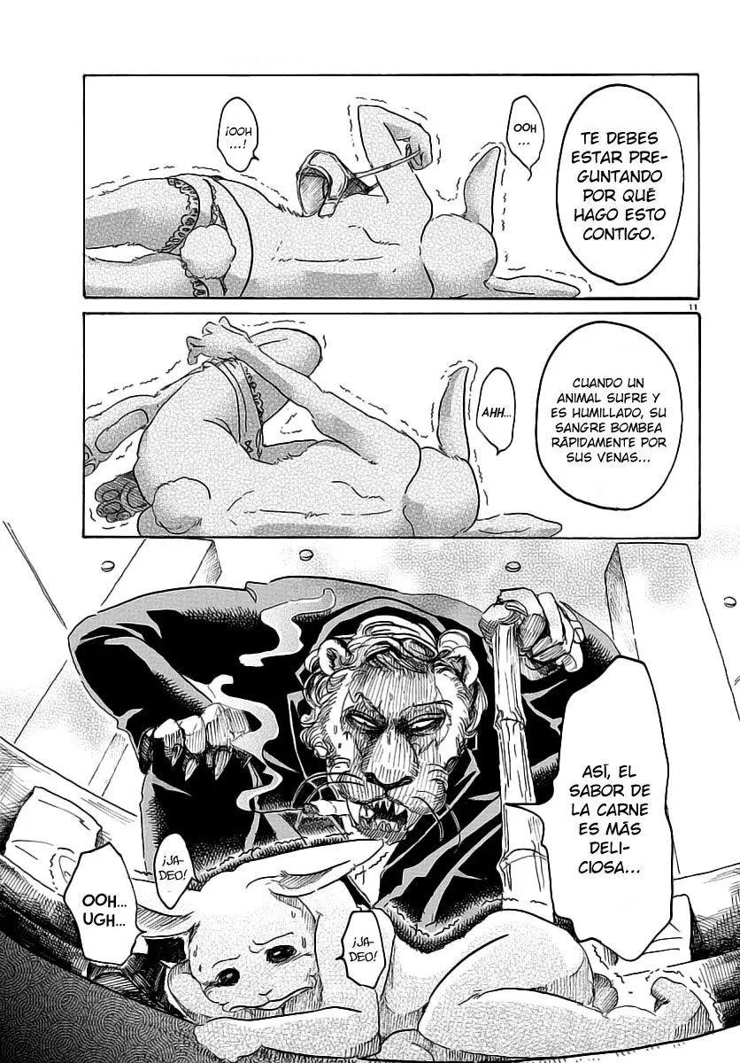 Beastars capítulo 35, página 12