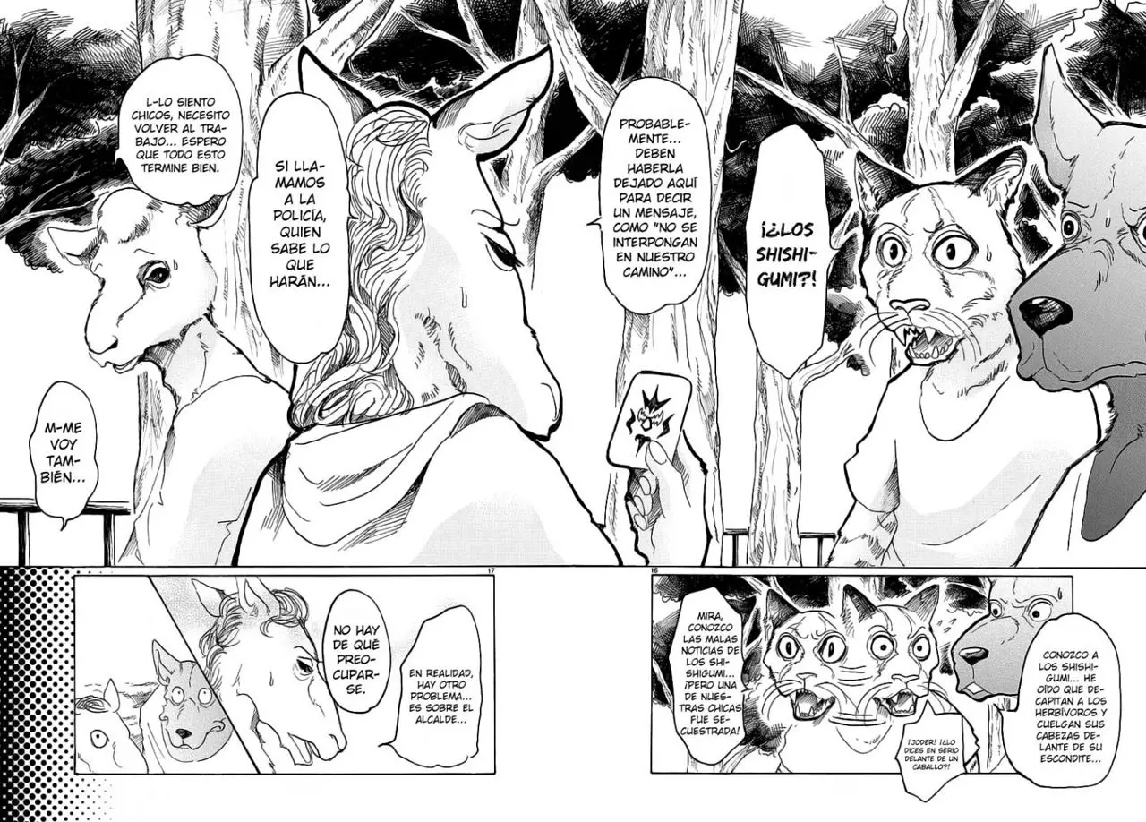 Beastars capítulo 35, página 17