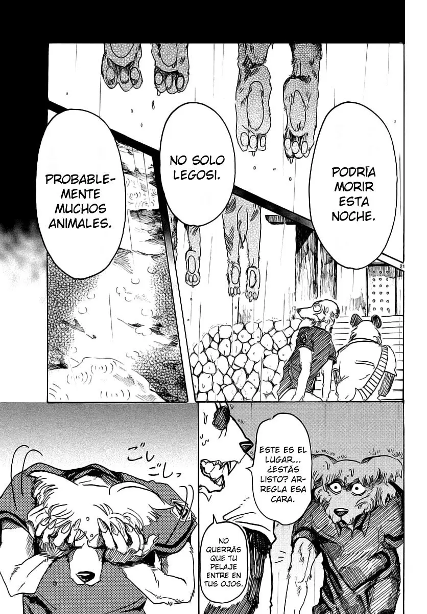Beastars capítulo 37, página 21