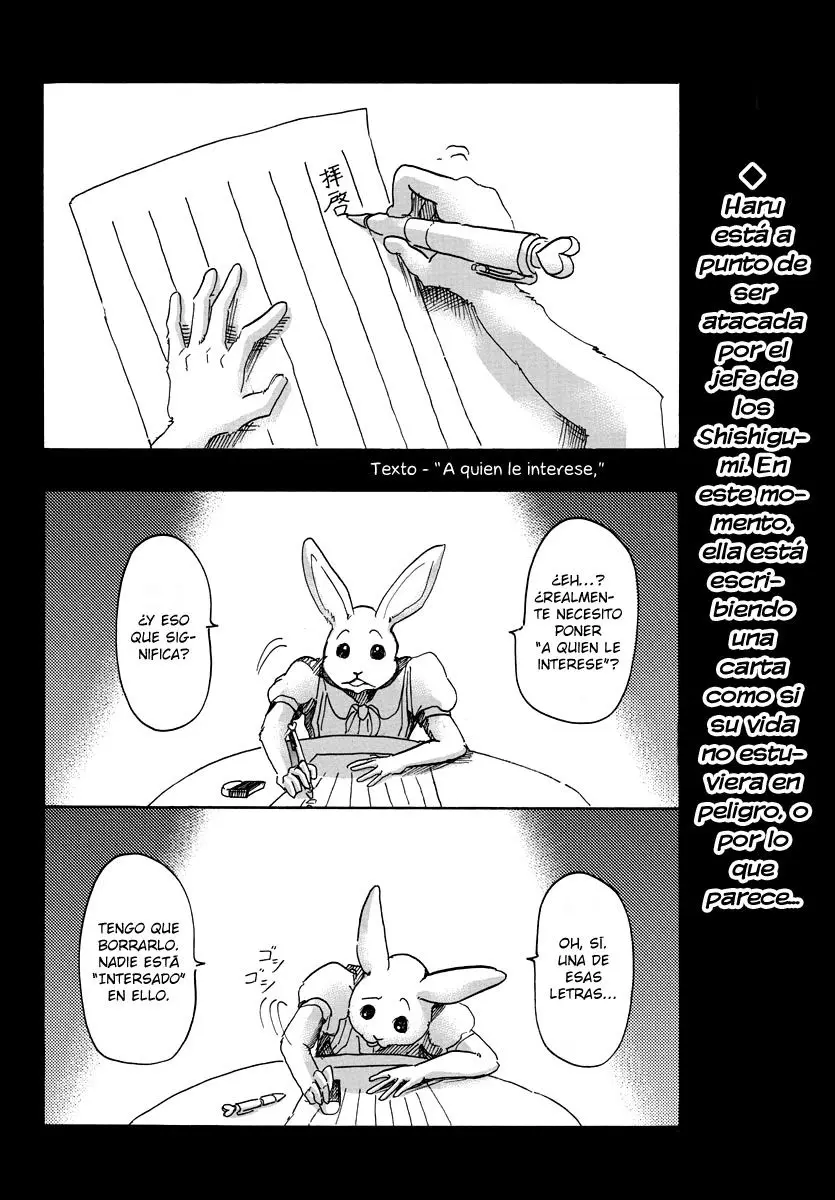 Beastars capítulo 38, página 3