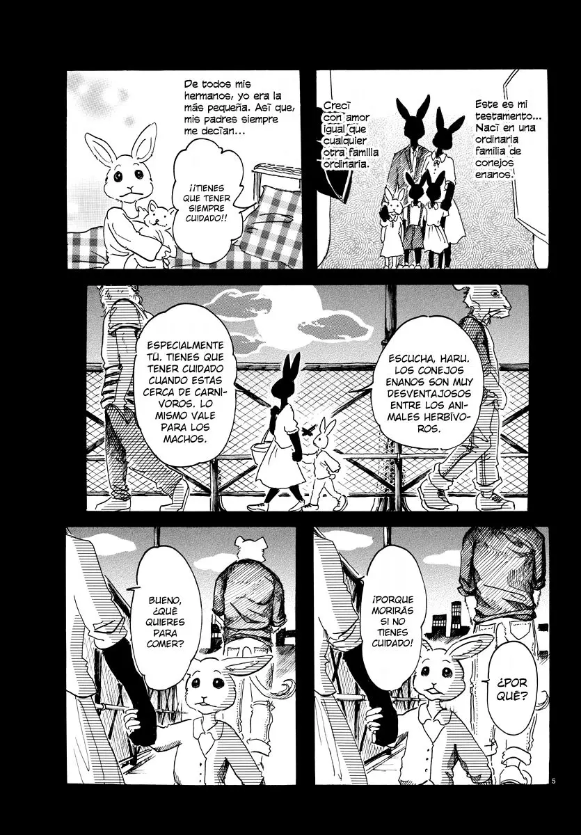 Beastars capítulo 38, página 6