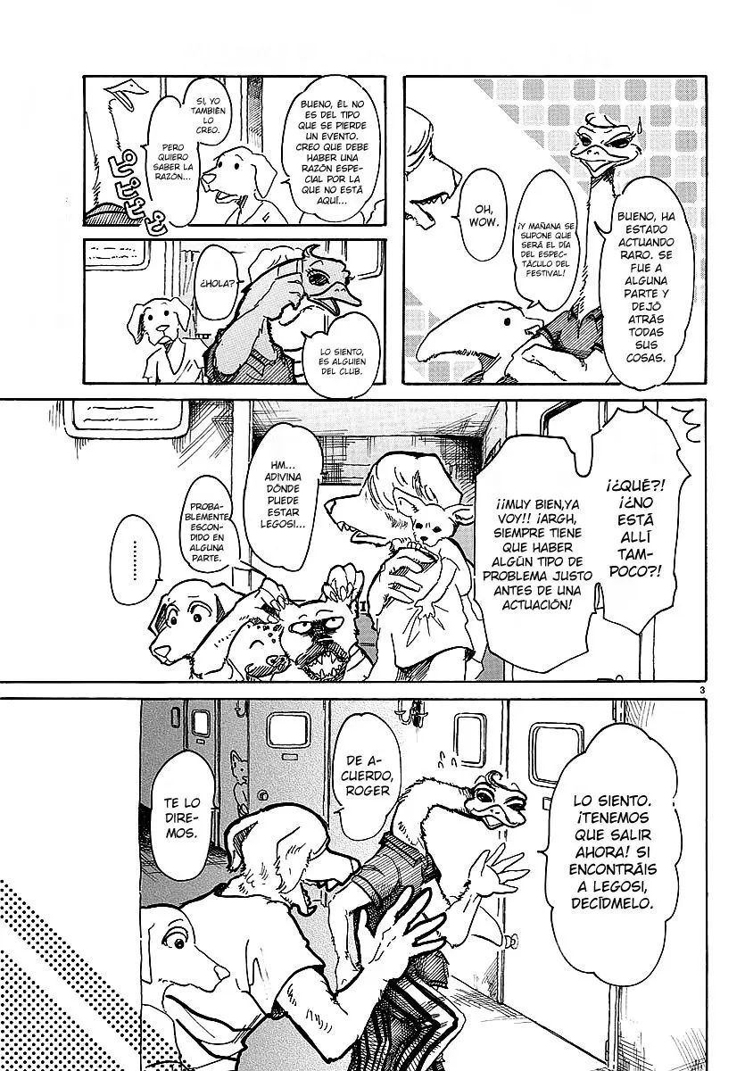 Beastars capítulo 41, página 4