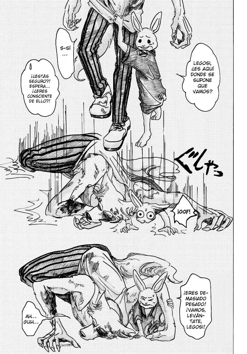 Beastars capítulo 42, página 3