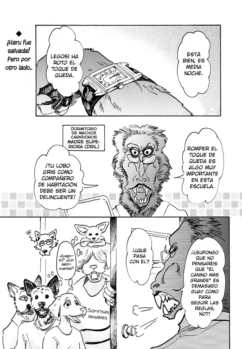 Beastars capítulo 43, página 2