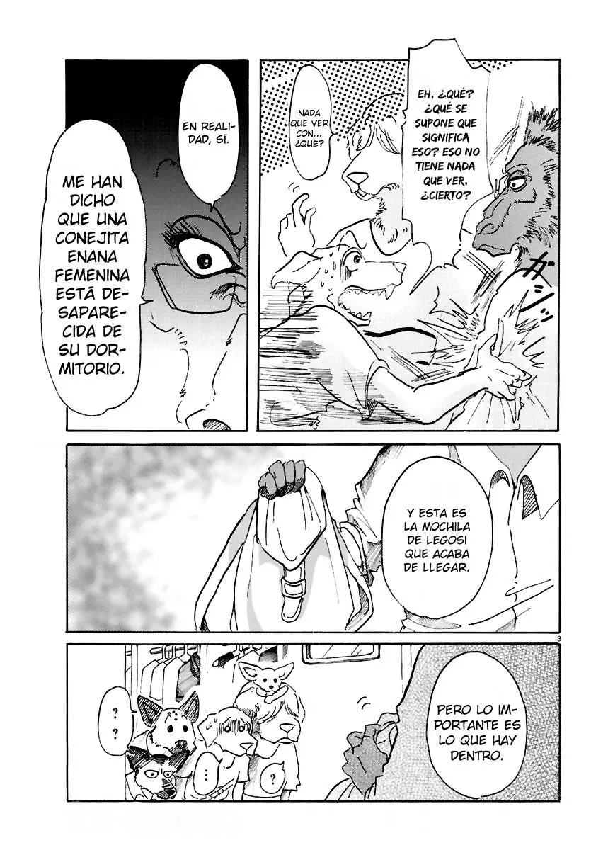 Beastars capítulo 43, página 4