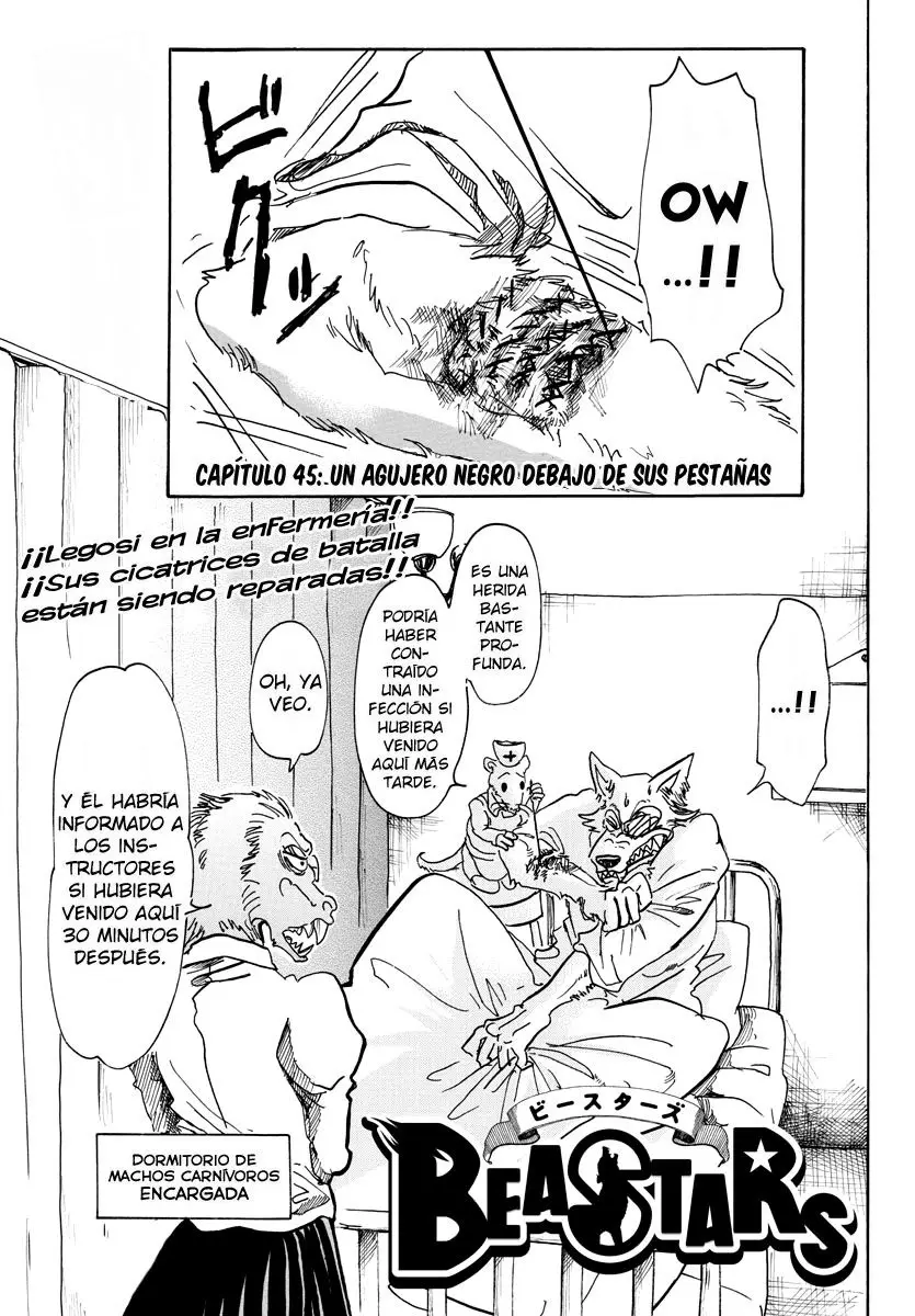 Beastars capítulo 45, página 2
