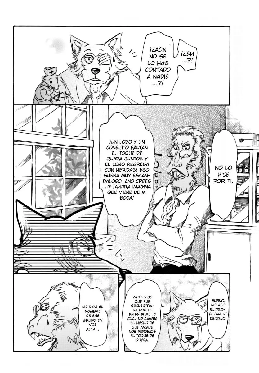 Beastars capítulo 45, página 3