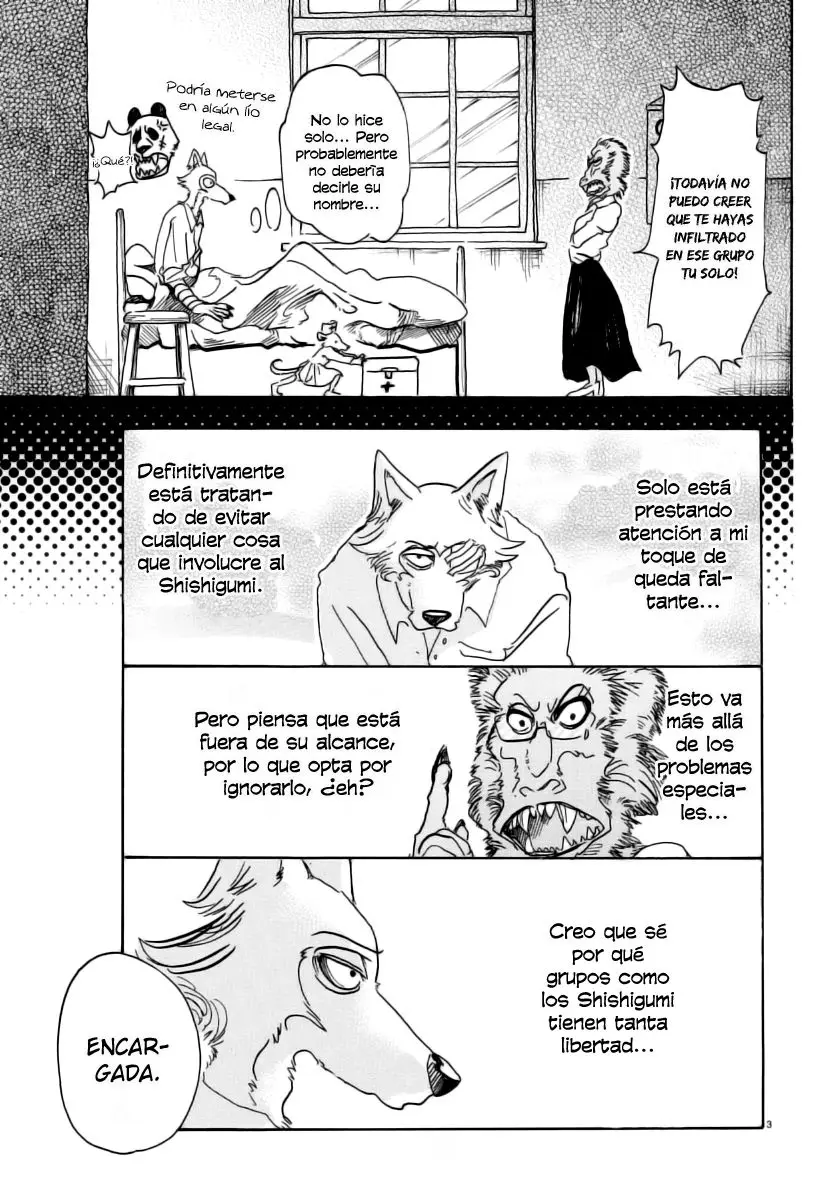 Beastars capítulo 45, página 4