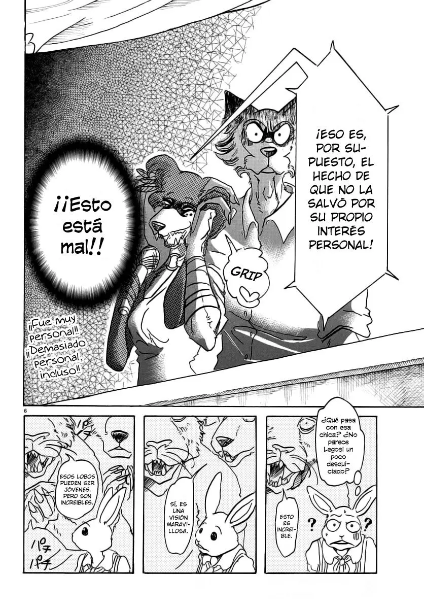 Beastars capítulo 47, página 8