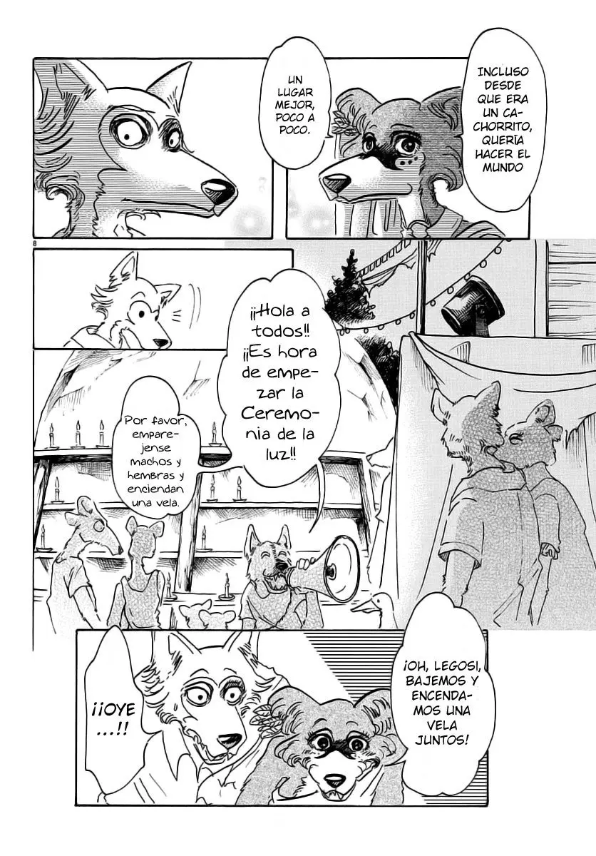 Beastars capítulo 47, página 10