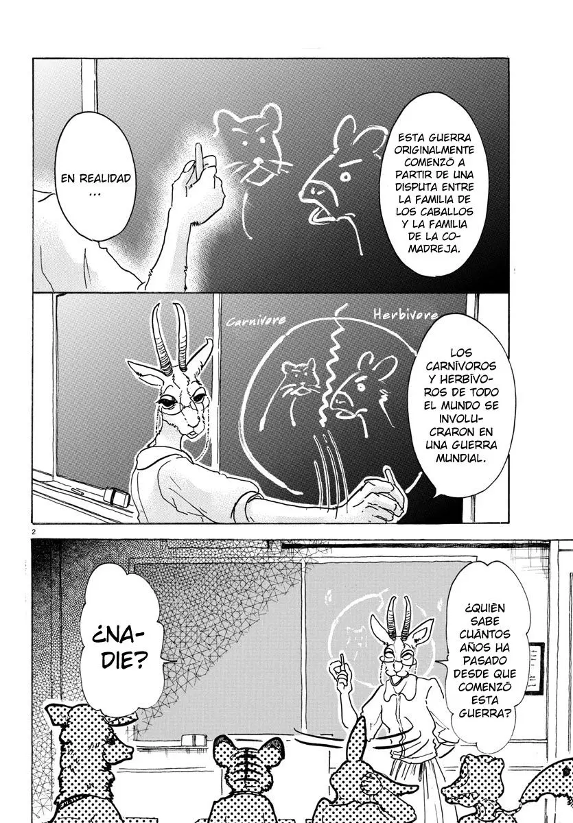 Beastars capítulo 49, página 3