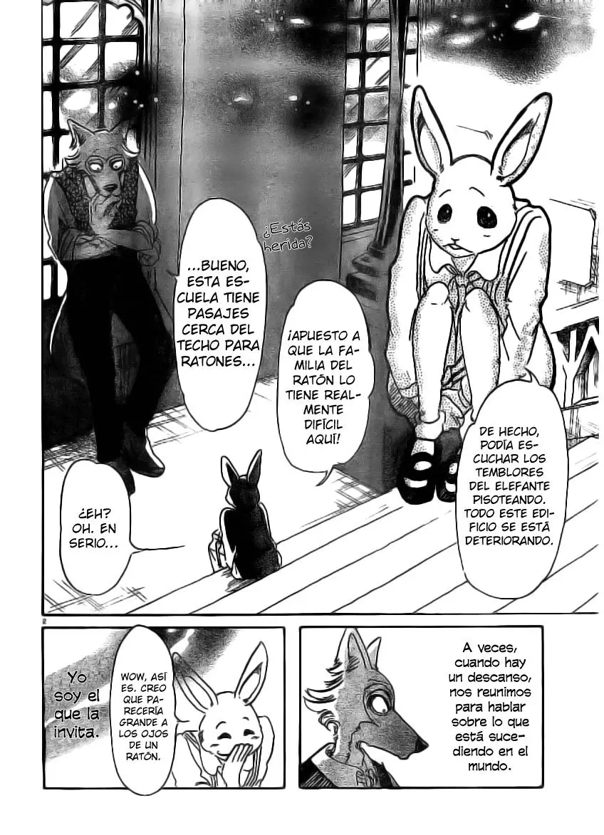 Beastars capítulo 50, página 3
