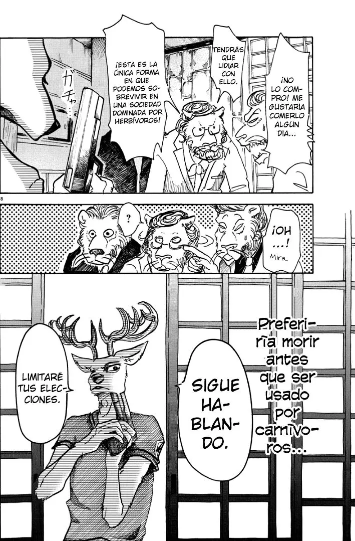 Beastars capítulo 51, página 9