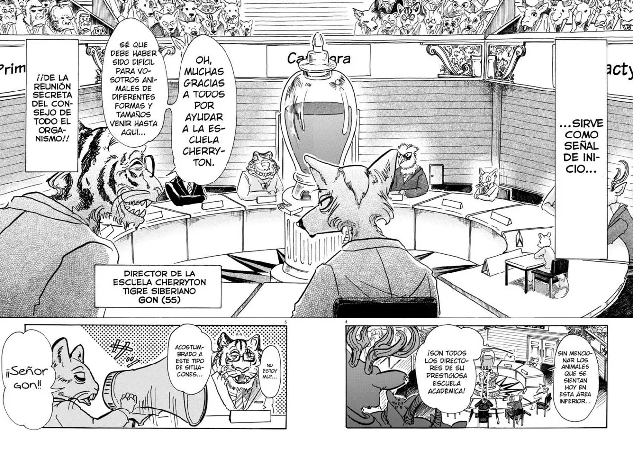 Beastars capítulo 53, página 5