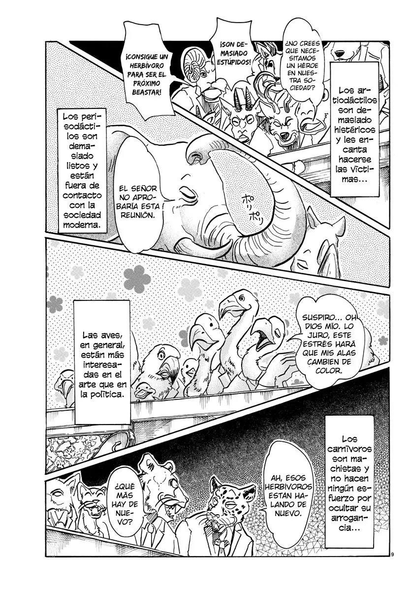 Beastars capítulo 53, página 9