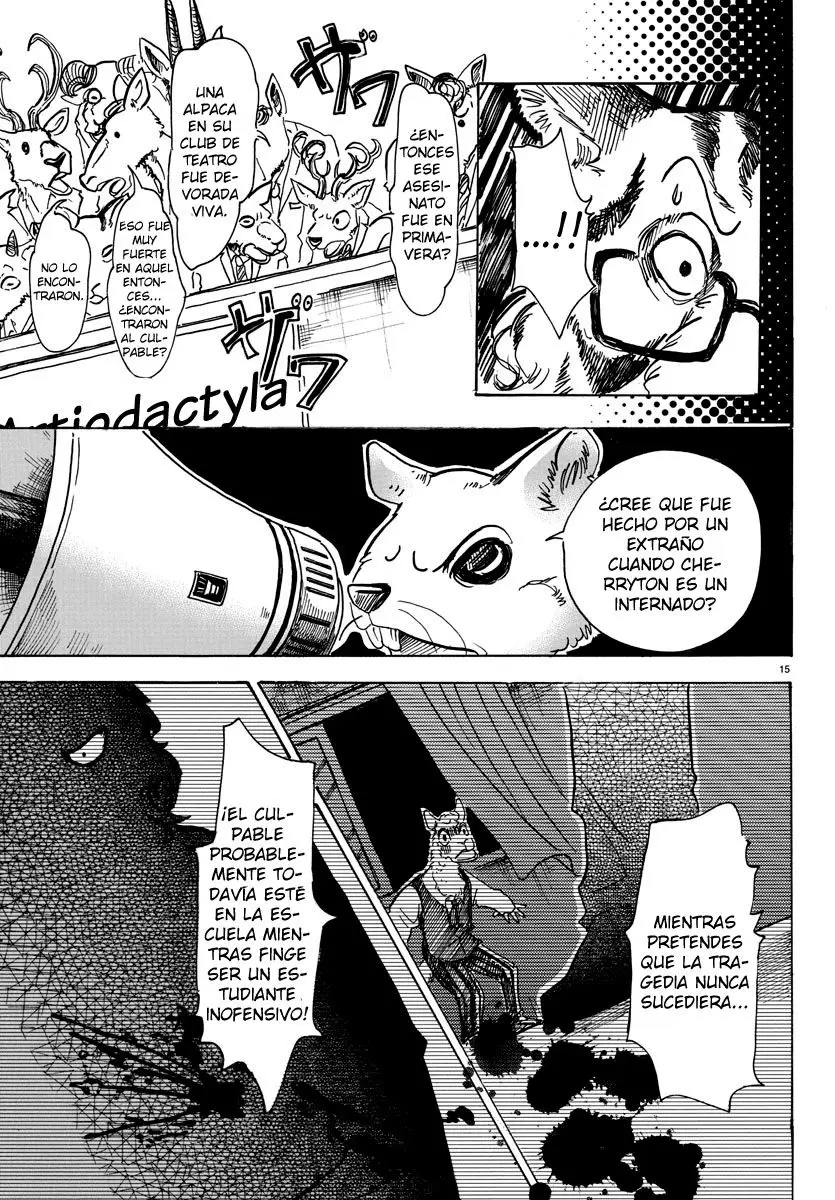 Beastars capítulo 53, página 15