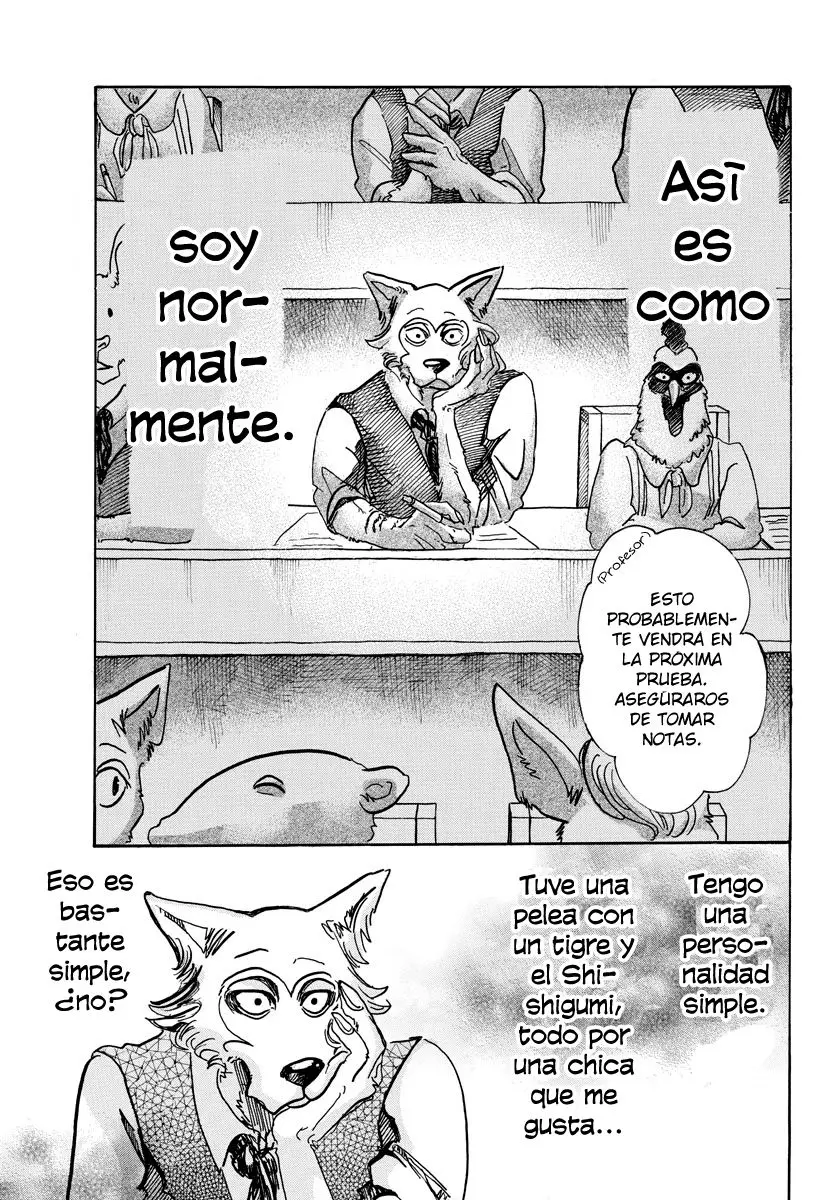 Beastars capítulo 54, página 5