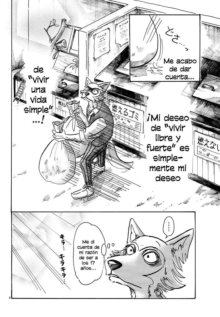 Beastars capítulo 54, página 8