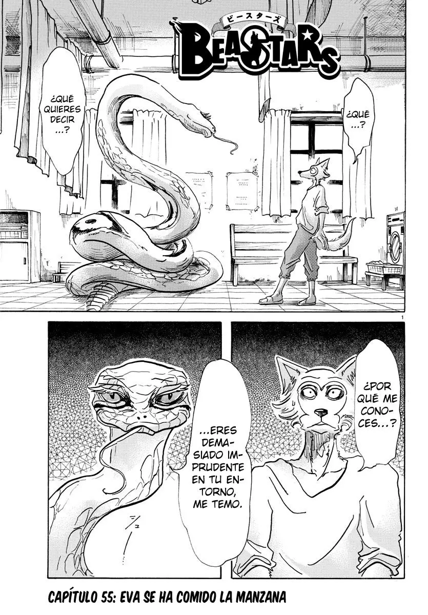 Beastars capítulo 55, página 2