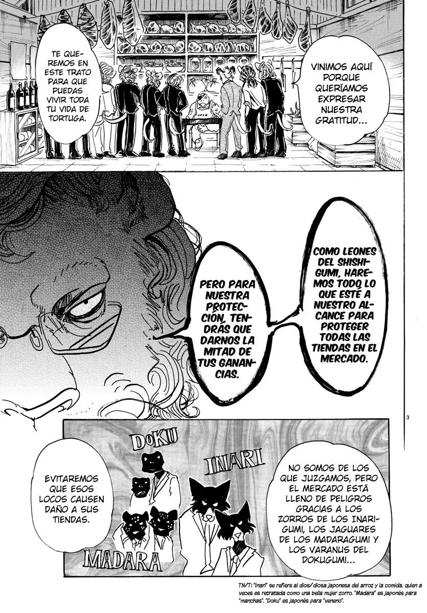 Beastars capítulo 56, página 4