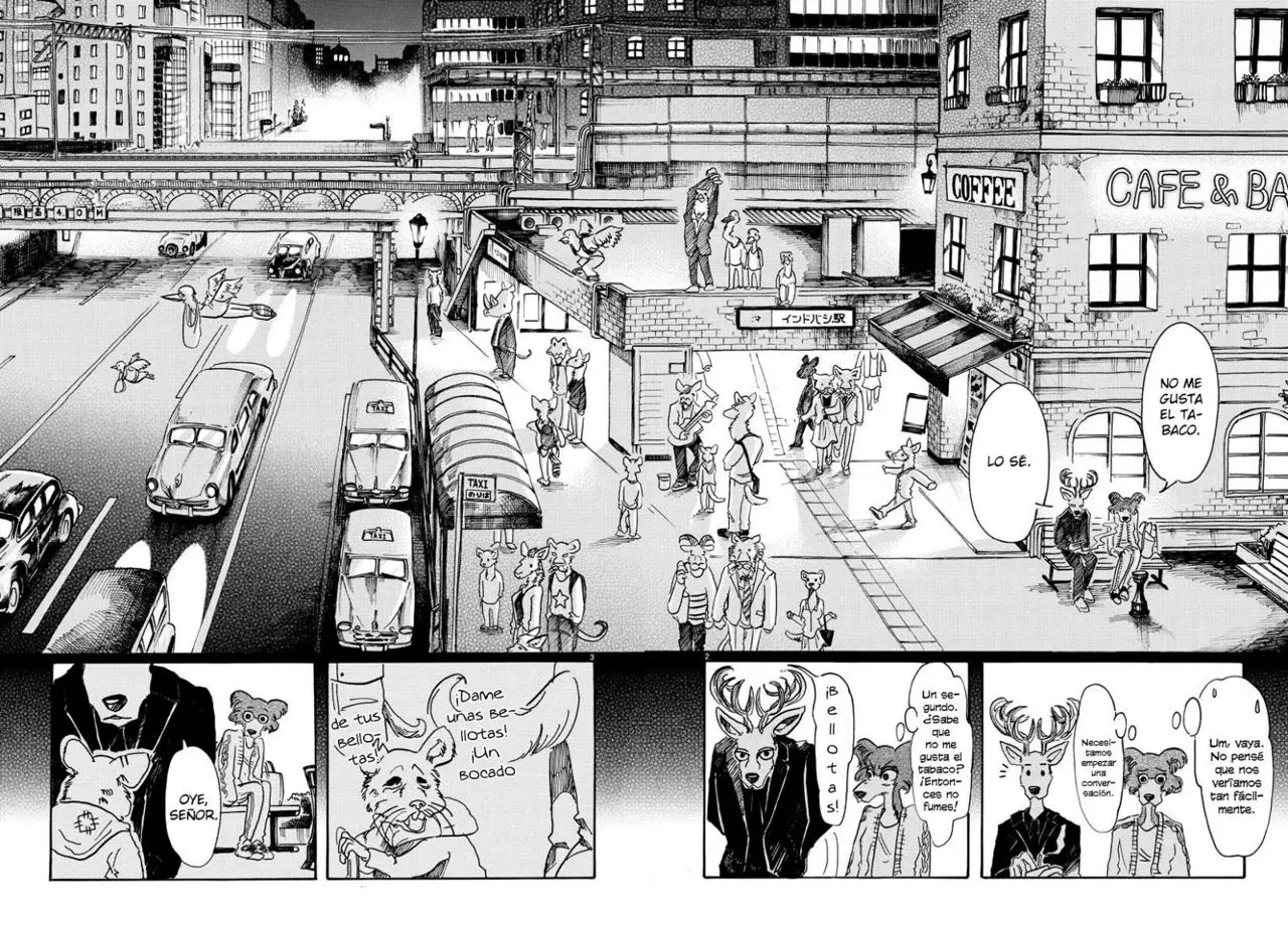 Beastars capítulo 57, página 3