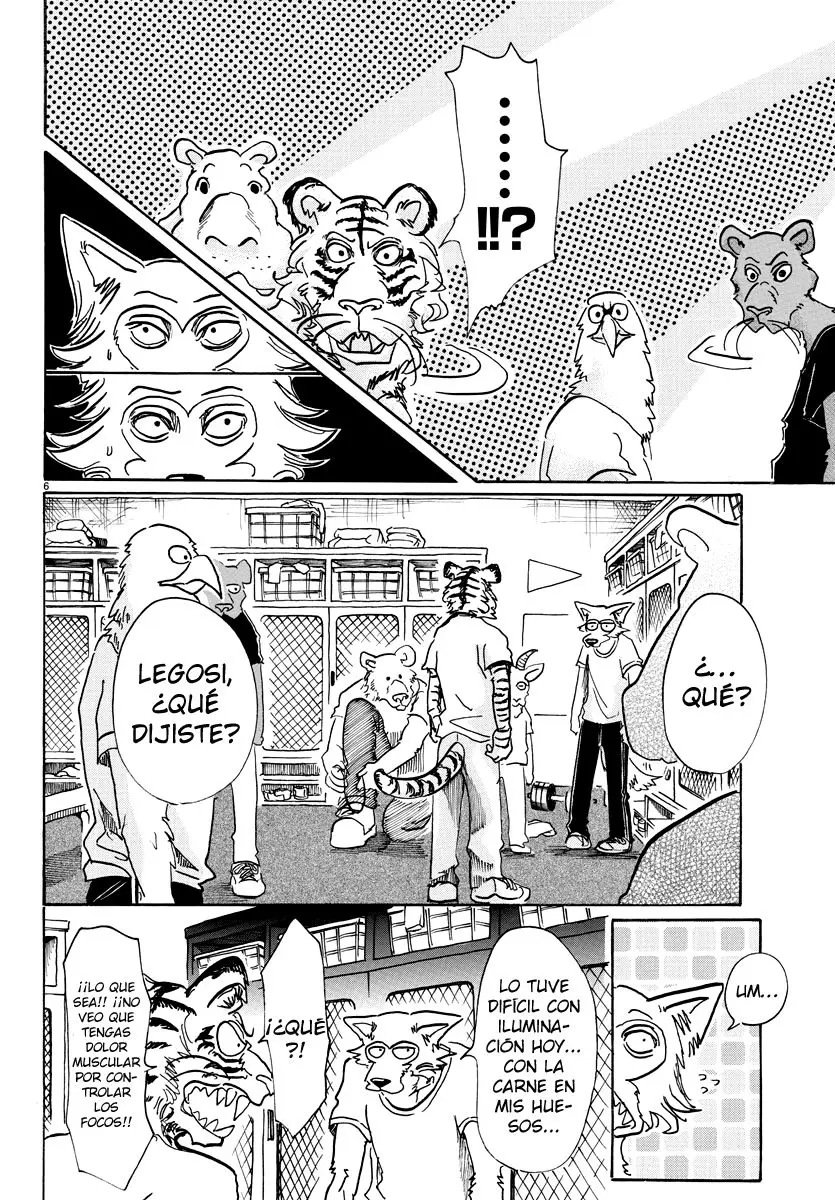 Beastars capítulo 58, página 7