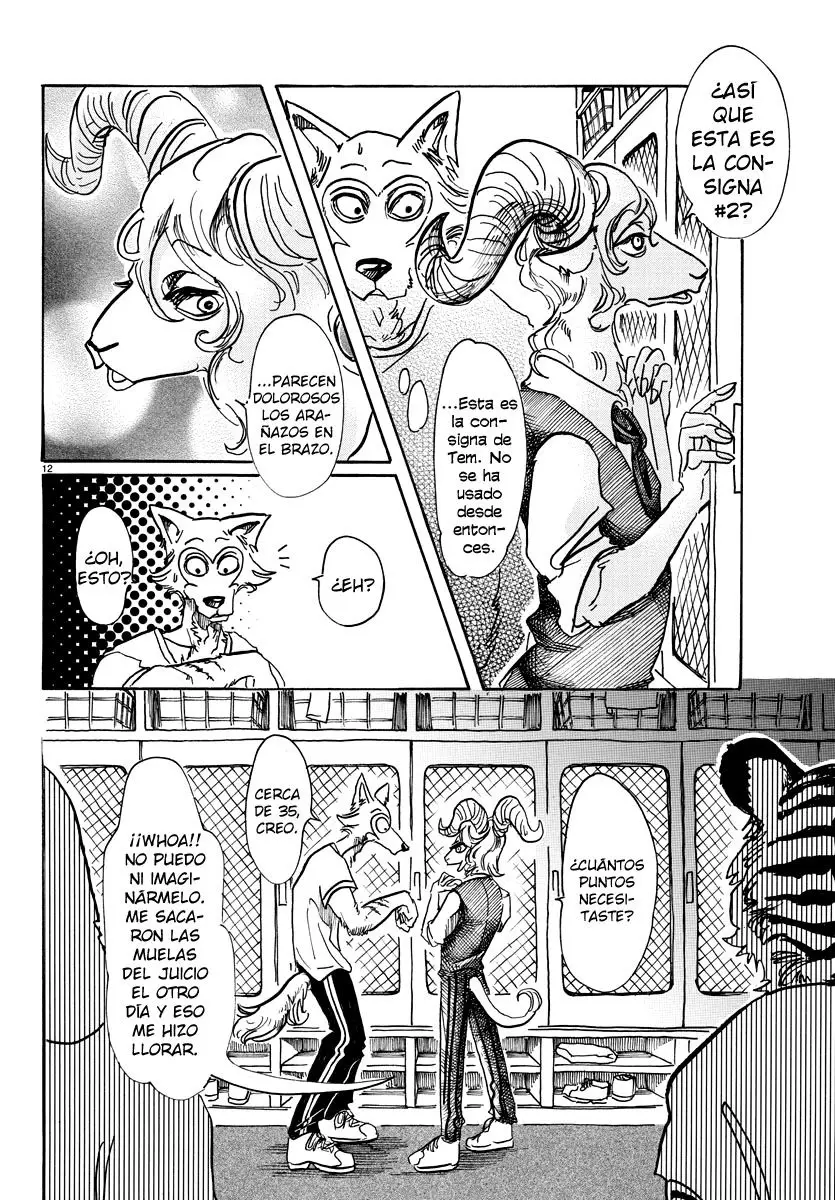 Beastars capítulo 58, página 13